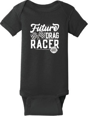 IHRA Black Future Drag Racer Tee