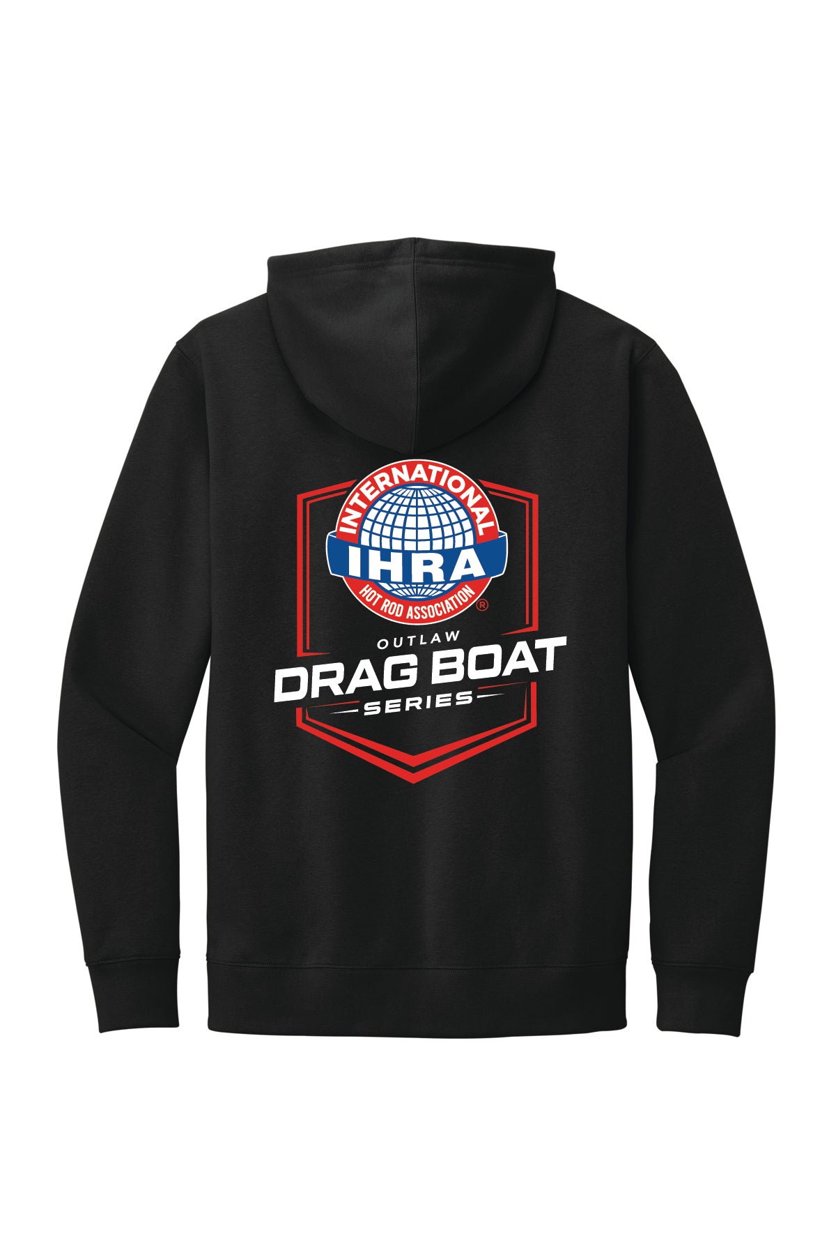 Outlaw Drag Boat Basic Hooded Sweatshirt