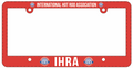 IHRA License Plate