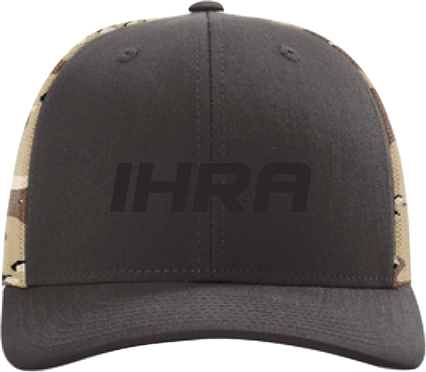 IHRA Puff Hat 6 Panel Printed Mesh Hat