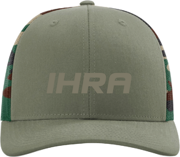 IHRA Puff Hat 6 Panel Printed Mesh Hat